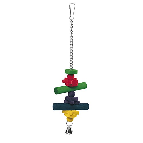 Accessori per gabbie per uccelli Ferplast Gioco PA 4094 pendente legno colorato von Ferplast