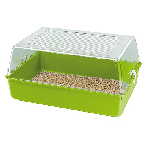 Ferplast Hamsterkäfig, Mäusekäfig MINI DUNA MULTY und Kleintiere, aus Kunstoff, 55 x 39 x h 27 cm von Ferplast