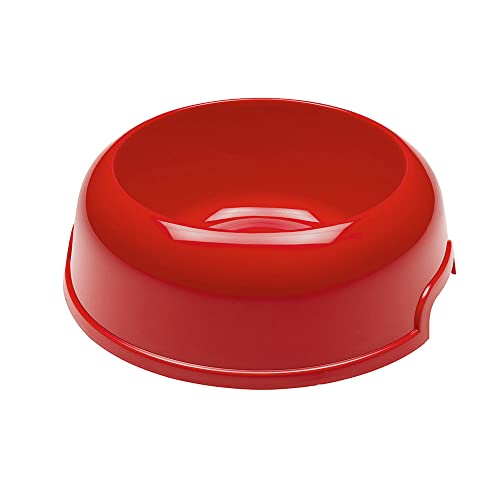 Ferplast 71112099W1 Party 12 Hundefutternapf, O 33.5 x H 11 cm, 3 L, rot von Ferplast