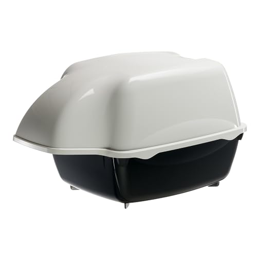 Ferplast Katzentoilette mit Deckel, für Outdoor, Katzenklo gloße Katzen, mit zwei Aktivkohlefiltern gegen schlechte Gerüche, Schwingtür und Griff, 50 x 66 x h 47 cm. Ferplast Katzentoilette mit Deckel, für Outdoor, Katzenklo gloße Katzen, mit zwei Aktivkohlefiltern gegen schlechte Gerüche, Schwingtür und Griff, 50 x 66 x h 47 cm. von Ferplast
