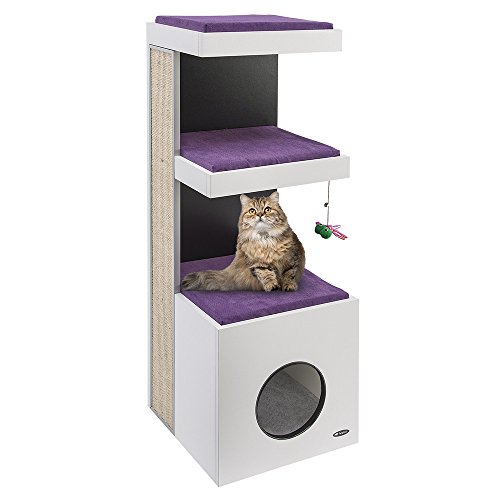 Ferplast Kratzbaum Kletterbaum Katzenkratzbaum Katzenbaum Tiger, 40 x 40 x Höhe 115 cm. Ferplast Kratzbaum Kletterbaum Katzenkratzbaum Katzenbaum Tiger, 40 x 40 x Höhe 115 cm. von Ferplast