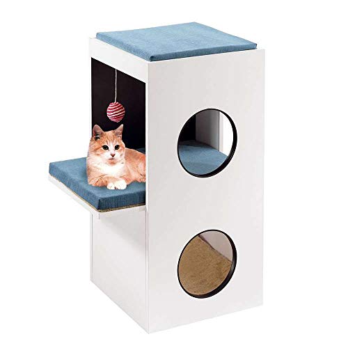 Ferplast Kratzbaum Kletterbaum Katzenkratzbaum Katzenbaum Blanco, 40 x 55 x Höhe 80 cm. Ferplast Kratzbaum Kletterbaum Katzenkratzbaum Katzenbaum Blanco, 40 x 55 x Höhe 80 cm. von Ferplast