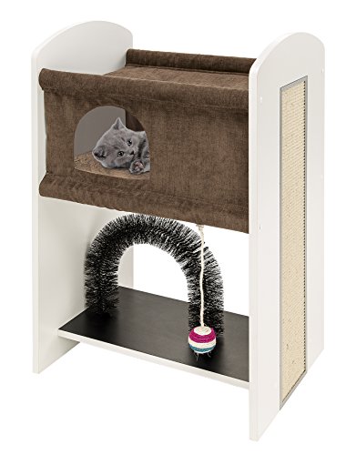 Ferplast Kratzbaum Kletterbaum Katzenkratzbaum Katzenbaum Leo, 50 x 37 x Höhe 84 cm. Ferplast Kratzbaum Kletterbaum Katzenkratzbaum Katzenbaum Leo, 50 x 37 x Höhe 84 cm. von Ferplast