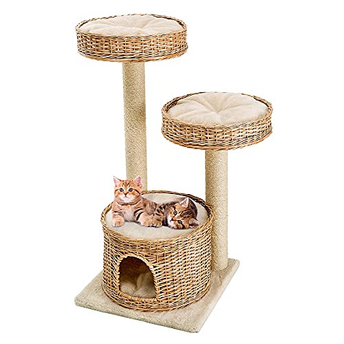 Ferplast Kratzbaum Kletterbaum Katzenkratzbaum Katzenbaum AMIR, 50 x 50 x Höhe 103 cm. Ferplast Kratzbaum Kletterbaum Katzenkratzbaum Katzenbaum AMIR, 50 x 50 x Höhe 103 cm. von Ferplast