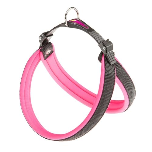 Ferplast Ergonomisches Hundegeschirr AGILA Fluo 4, ausgezeichnete Passform, Kordelzug-Verschluss, weiche Polsterung, A = B 42 ÷ 70 cm 20 mm Pink Ferplast Ergonomisches Hundegeschirr AGILA Fluo 4, ausgezeichnete Passform, Kordelzug-Verschluss, weiche Polsterung, A = B 42 ÷ 70 cm 20 mm Pink von Ferplast