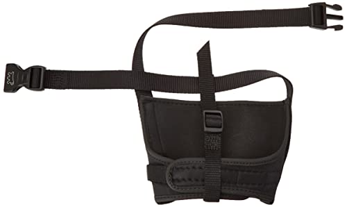 Ferplast Maulkorb für Kurzschnäuzige Rassen wie Boxer Safe Boxer Beißschutz, Robustes Nylon, offene Vorderseite, weiche Polsterung, verstellbar über Klettverschluss, Schwarz Ferplast Maulkorb für Kurzschnäuzige Rassen wie Boxer Safe Boxer Beißschutz, Robustes Nylon, offene Vorderseite, weiche Polsterung, verstellbar über Klettverschluss, Schwarz von Ferplast