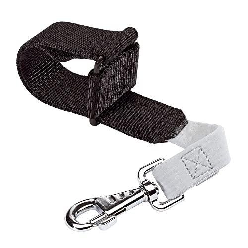 Ferplast 75640017 Dog Travel Belt Hunde Sicherheitsgurt, Breite 4.0 cm x Länge 50 cm, schwarz von Ferplast