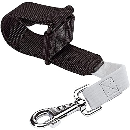 Ferplast 75640017 Dog Travel Belt Hunde Sicherheitsgurt, Breite 4.0 cm x Länge 50 cm, schwarz von Ferplast