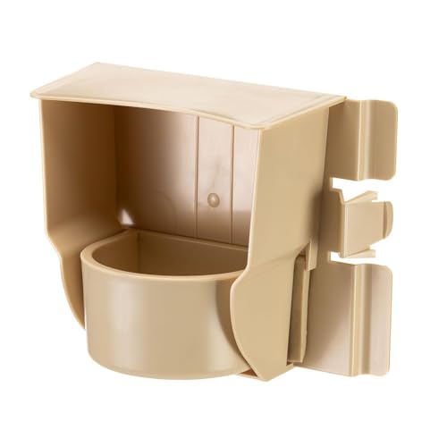 Ferplast 84527711 Futternapf Brava 4 für Vögel, Maße: 16.5 x 9.5 x 14 cm, weiß von Ferplast
