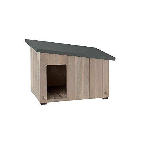 Ferplast Hundehütte kleine Hunde ARGO 50 aus FSC-Holz, Hundehaus Outdoor Wetterfest, Isolierende Kunststofffüße, 59 x 43 x h 45 cm. Ferplast Hundehütte kleine Hunde ARGO 50 aus FSC-Holz, Hundehaus Outdoor Wetterfest, Isolierende Kunststofffüße, 59 x 43 x h 45 cm. von Ferplast