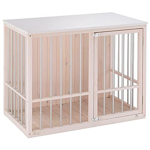 Ferplast 87040311 Innenhütte für Hunde Dog Fort, FSC-Holz, Aluminiumstangen, Sicherheitsschloss, 1 stück von Ferplast