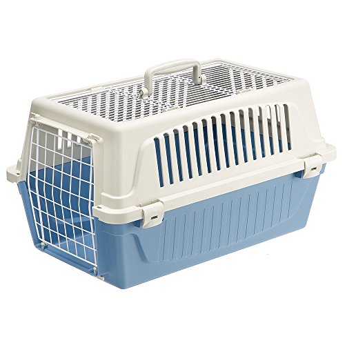 Ferplast Atlas 20 Transportbox für Katzen und Hunde, Oben zu öffnen, blau Ferplast Atlas 20 Transportbox für Katzen und Hunde, Oben zu öffnen, blau von Ferplast