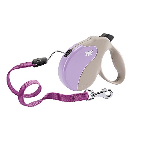Ferplast Hundeleine Amigo SMALL, Rollleine kleine Hunde bis 15 kg. Schnur max. 5 m. Einzelner Verriegelungs- und Entriegelungsknopf, beige, Violette Abdeckung Ferplast Hundeleine Amigo SMALL, Rollleine kleine Hunde bis 15 kg. Schnur max. 5 m. Einzelner Verriegelungs- und Entriegelungsknopf, beige, Violette Abdeckung von Ferplast