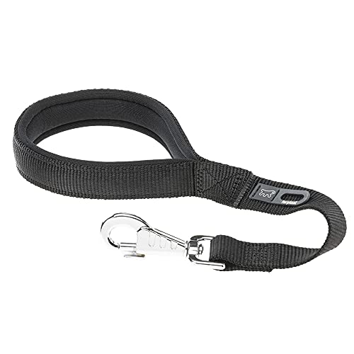 Ferplast Hundeleine Daytona, Kurze Hundeleine mittlere/große Hunde, aus Nylon, 45 cm, mit bequemem, gepolstertem Griff und Metall-Karabinerhaken. Schwarz Ferplast Hundeleine Daytona, Kurze Hundeleine mittlere/große Hunde, aus Nylon, 45 cm, mit bequemem, gepolstertem Griff und Metall-Karabinerhaken. Schwarz von Ferplast