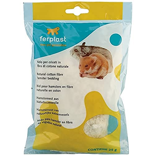 Ferplast Zubehör Nest Hamster Baumwolle Naturfasern Nagetiere Ferplast FPZ 4630 von Ferplast