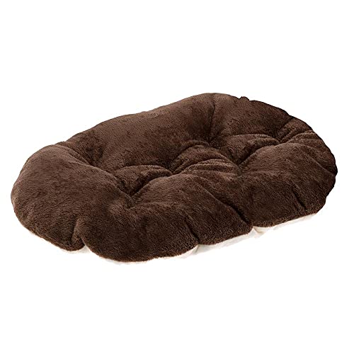 Ferplast Cuscino Cane e Gatto RELAX 55/4 SOFT, Lettino per Cani Gatti Animali Domestici, Materassino, Cuscino Imbottito per Cuccia Cane e Gatto, Ovale, Double Face, Pelliccia Ecologica, Lavabile, 55 x 36 cm, Marrone Ferplast Cuscino Cane e Gatto RELAX 55/4 SOFT, Lettino per Cani Gatti Animali Domestici, Materassino, Cuscino Imbottito per Cuccia Cane e Gatto, Ovale, Double Face, Pelliccia Ecologica, Lavabile, 55 x 36 cm, Marrone von Ferplast