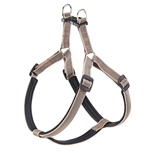 Ferplast Daytona Deluxe Hundegeschirr, großes Nylon-Hundegeschirr, Hundegeschirr mit weicher Polsterung, Verstellbar, Reflektierend. Braun-Schwarz Ferplast Daytona Deluxe Hundegeschirr, großes Nylon-Hundegeschirr, Hundegeschirr mit weicher Polsterung, Verstellbar, Reflektierend. Braun-Schwarz von Ferplast