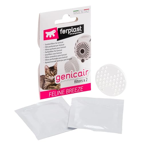 Ferplast Ersatzfilter für GENICAIR Electronic Cat Litter Deodorant, Ersatz durch 2 Feline Breeze Duftfilter Ferplast Ersatzfilter für GENICAIR Electronic Cat Litter Deodorant, Ersatz durch 2 Feline Breeze Duftfilter von Ferplast