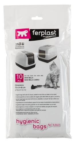 Ferplast FPI 5363 Hygienebeutel für Maison de Toilette Maxi Bella- 4 Stück Ferplast FPI 5363 Hygienebeutel für Maison de Toilette Maxi Bella- 4 Stück von Ferplast