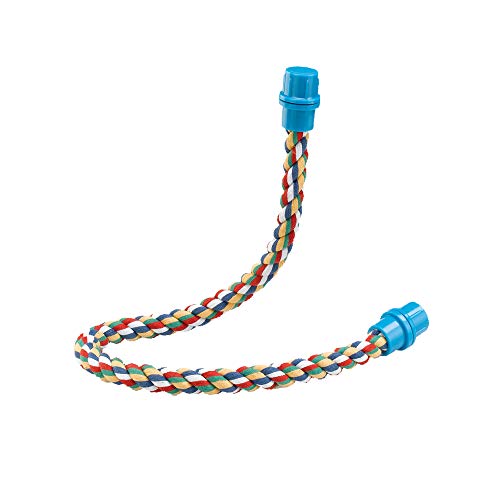 Ferplast Flexibler Kleiderbügel aus Baumwolle, 66 cm, Schwarz, Medium Ferplast Flexibler Kleiderbügel aus Baumwolle, 66 cm, Schwarz, Medium von Ferplast