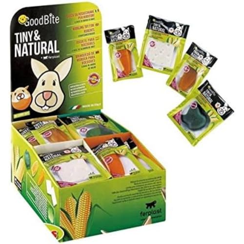 Ferplast Goodbite Disp Snack Tiny & Nat, 48 Stück von Ferplast