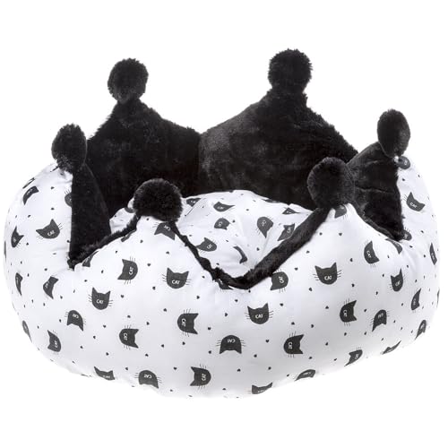 Ferplast Gepolstertes Katzenbett MIKADO Katzenbett mit Kissen, Kunstpelz und Baumwolle, Wild, Waschbar Ferplast Gepolstertes Katzenbett MIKADO Katzenbett mit Kissen, Kunstpelz und Baumwolle, Wild, Waschbar von Ferplast