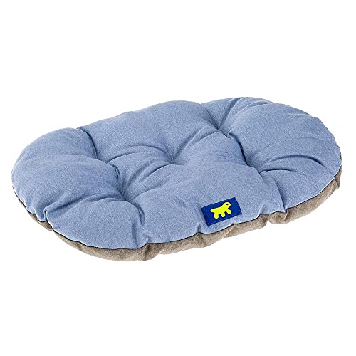 Ferplast Hundebett Relax, Hundekissen, Katzenkissen, Hundematte für Hundehütten und Autos – waschbar – aus Baumwolle mit weicher Polsterung, 78 x 50 m. Himmelblau Ferplast Hundebett Relax, Hundekissen, Katzenkissen, Hundematte für Hundehütten und Autos – waschbar – aus Baumwolle mit weicher Polsterung, 78 x 50 m. Himmelblau von Ferplast