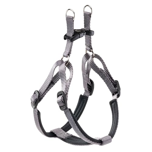 Ferplast Daytona Hundegeschirr für kleine Hunde, Hundegeschirr mit weicher Polsterung, Verstellbar, Grau Ferplast Daytona Hundegeschirr für kleine Hunde, Hundegeschirr mit weicher Polsterung, Verstellbar, Grau von Ferplast
