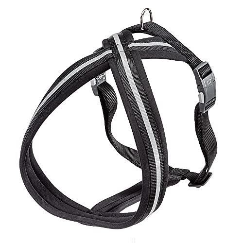 Ferplast Hundegeschirr Daytona Cross, großes Hundegeschirr aus Nylon, Hundegeschirr mit weicher Polsterung, Reflektierend und Verstellbar. Mit Magnetschnalle. Schwarz Ferplast Hundegeschirr Daytona Cross, großes Hundegeschirr aus Nylon, Hundegeschirr mit weicher Polsterung, Reflektierend und Verstellbar. Mit Magnetschnalle. Schwarz von Ferplast