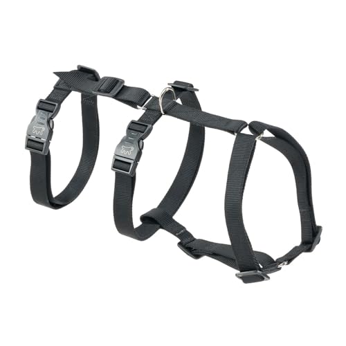 Ferplast Hundegeschirr Grosse Hunde Brave Large, Ausbruchsicheres Hundegeschirr, Greyhound, Verstellbares Geschirr für Hunde, 6 Verschlüsse, Schwarz Ferplast Hundegeschirr Grosse Hunde Brave Large, Ausbruchsicheres Hundegeschirr, Greyhound, Verstellbares Geschirr für Hunde, 6 Verschlüsse, Schwarz von Ferplast