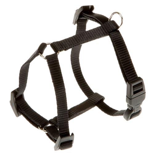 Ferplast Hundegeschirr Kleine Hunde Champion XS, Katzengeschirr an 3 Punkten verstellbar, einfach zu tragen, Brustumfang 25–38 cm. Schwarz Ferplast Hundegeschirr Kleine Hunde Champion XS, Katzengeschirr an 3 Punkten verstellbar, einfach zu tragen, Brustumfang 25–38 cm. Schwarz von Ferplast