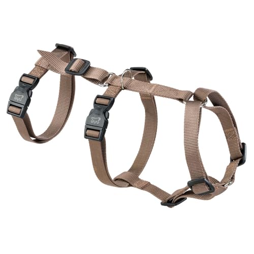 Ferplast Hundegeschirr Mittelgroße Hunde Brave MEDIUM, Ausbruchsicheres Hundegeschirr, Greyhound, Verstellbares Geschirr für Hunde, 6 Verschlüsse, Braun Ferplast Hundegeschirr Mittelgroße Hunde Brave MEDIUM, Ausbruchsicheres Hundegeschirr, Greyhound, Verstellbares Geschirr für Hunde, 6 Verschlüsse, Braun von Ferplast