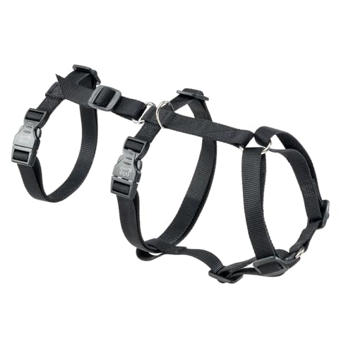 Ferplast Hundegeschirr Mittelgroße Hunde Brave MEDIUM, Ausbruchsicheres Hundegeschirr, Greyhound, Verstellbares Geschirr für Hunde, 6 Verschlüsse, Schwarz Ferplast Hundegeschirr Mittelgroße Hunde Brave MEDIUM, Ausbruchsicheres Hundegeschirr, Greyhound, Verstellbares Geschirr für Hunde, 6 Verschlüsse, Schwarz von Ferplast