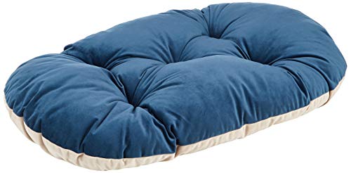 Ferplast Hundekissen Hundebett Katzenkissen Katzenbett Prince 78/8, Gepolstertes Haustierbett, doppelseitig verwendbar, weicher Samt, waschbar, 78 x 50 cm, blau Ferplast Hundekissen Hundebett Katzenkissen Katzenbett Prince 78/8, Gepolstertes Haustierbett, doppelseitig verwendbar, weicher Samt, waschbar, 78 x 50 cm, blau von Ferplast