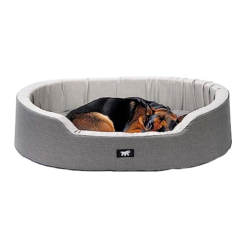 Ferplast Hundekissen Hundesofa Hundebett Große Hunde mit Antibakteriellem und Antiviralem Schutz, Baumwolle, Waschbar, 80 x 55 x 18 cm. Grau Ferplast Hundekissen Hundesofa Hundebett Große Hunde mit Antibakteriellem und Antiviralem Schutz, Baumwolle, Waschbar, 80 x 55 x 18 cm. Grau von Ferplast
