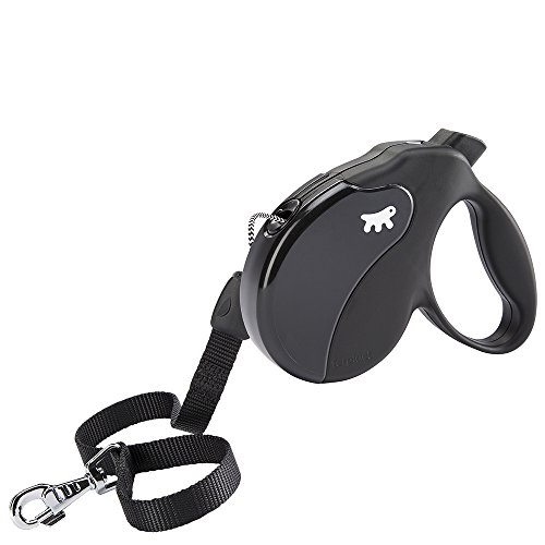 Ferplast Hundeleine Amigo Long, Rollleine Hunde bis 20 kg. Schnur max. 7 m. Einzelne Verriegelungs- und Entriegelungstaste, schwarz, Schwarze Abdeckung Ferplast Hundeleine Amigo Long, Rollleine Hunde bis 20 kg. Schnur max. 7 m. Einzelne Verriegelungs- und Entriegelungstaste, schwarz, Schwarze Abdeckung von Ferplast