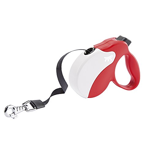 Ferplast Hundeleine Amigo MINI, Rollleine kleine Hunde bis 12 kg. Max. Gurtband 3 m. Einzelne Verriegelungs- und Entriegelungstaste, rot, weiße Abdeckung Ferplast Hundeleine Amigo MINI, Rollleine kleine Hunde bis 12 kg. Max. Gurtband 3 m. Einzelne Verriegelungs- und Entriegelungstaste, rot, weiße Abdeckung von Ferplast