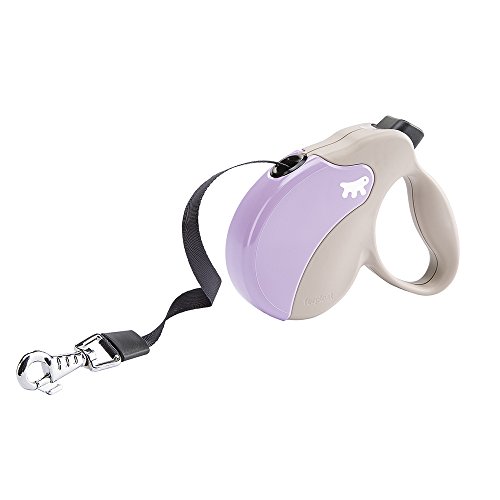 Ferplast Hundeleine Amigo SMALL, Rollleine kleine Hunde bis 15 kg. Max. Gurtband 5 m. Einzelner Verriegelungs- und Entriegelungsknopf, beige, Violette Abdeckung Ferplast Hundeleine Amigo SMALL, Rollleine kleine Hunde bis 15 kg. Max. Gurtband 5 m. Einzelner Verriegelungs- und Entriegelungsknopf, beige, Violette Abdeckung von Ferplast