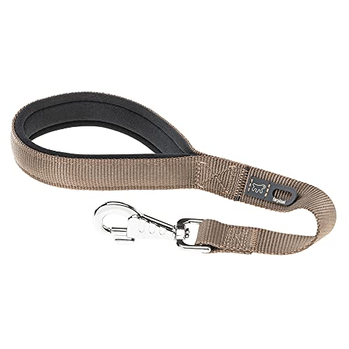 Ferplast Hundeleine Daytona, Kurze Hundeleine mittlere/große Hunde, aus Nylon, 45 cm, mit bequemem, gepolstertem Griff und Metall-Karabinerhaken. Braun Ferplast Hundeleine Daytona, Kurze Hundeleine mittlere/große Hunde, aus Nylon, 45 cm, mit bequemem, gepolstertem Griff und Metall-Karabinerhaken. Braun von Ferplast