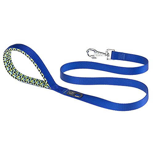 Ferplast Hundeleine Daytona Fantasy, mittelgroße Hundeleine aus Nylon, 120 cm, mit bequemem gepolstertem Griff und Karabinerhaken aus Metall. Blau/Gemustert Ferplast Hundeleine Daytona Fantasy, mittelgroße Hundeleine aus Nylon, 120 cm, mit bequemem gepolstertem Griff und Karabinerhaken aus Metall. Blau/Gemustert von Ferplast