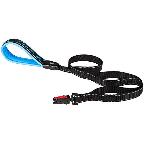 Ferplast Hundeleine Sport Dog Matic, Hundeleine für Mittelgroße Hunde, Innovativer Karabiner mit Magnetmechanismus, Gepolsterter Griff,Verstellbare und Reflektierend, aus Nylon, 120 cm, Blau Ferplast Hundeleine Sport Dog Matic, Hundeleine für Mittelgroße Hunde, Innovativer Karabiner mit Magnetmechanismus, Gepolsterter Griff,Verstellbare und Reflektierend, aus Nylon, 120 cm, Blau von Ferplast
