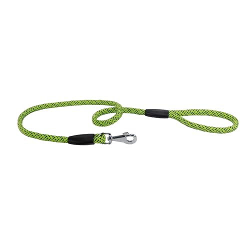 Ferplast Hundeleine Sport Reflex Robuste Reflektierende Hundeleine aus weichem Nylon mit Metallkarabiner, Griff für sichere Kontrolle, Länge 120 cm, Grün Ferplast Hundeleine Sport Reflex Robuste Reflektierende Hundeleine aus weichem Nylon mit Metallkarabiner, Griff für sichere Kontrolle, Länge 120 cm, Grün von Ferplast