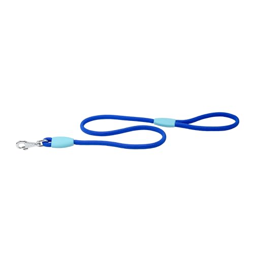 Ferplast Hundeleine Sport Robuste Hundeleine aus weichem Nylonmit Karabinerhaken aus Metall, Griff für sichere Kontrolle, Länge 120 cm, Dicke 13 mm, Blau Ferplast Hundeleine Sport Robuste Hundeleine aus weichem Nylonmit Karabinerhaken aus Metall, Griff für sichere Kontrolle, Länge 120 cm, Dicke 13 mm, Blau von Ferplast