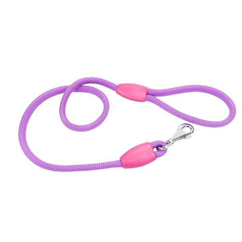 Ferplast Hundeleine Sport Robuste Hundeleine aus weichem Nylonmit Karabinerhaken aus Metall, Griff für sichere Kontrolle, Länge 120 cm, Dicke 13 mm, Lila Ferplast Hundeleine Sport Robuste Hundeleine aus weichem Nylonmit Karabinerhaken aus Metall, Griff für sichere Kontrolle, Länge 120 cm, Dicke 13 mm, Lila von Ferplast