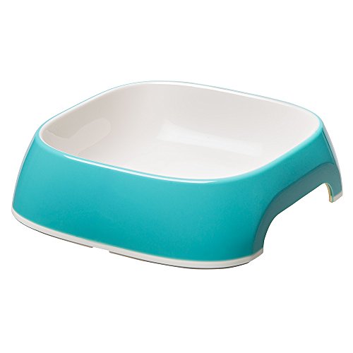 Ferplast Hundeschalen Glam - modische Hundefutter- und Wasserschale aus Kunststoff, rutschfest, leicht zu reinigen, 0,75 Liter, blau Ferplast Hundeschalen Glam - modische Hundefutter- und Wasserschale aus Kunststoff, rutschfest, leicht zu reinigen, 0,75 Liter, blau von Ferplast