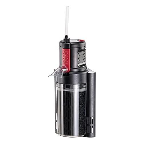 Hydor Innenfilter CRYSTAL 90 für Aquarien mit 40-90 Liter, 2 Stufen, Aktivkohle und Venturi-Kit enthalten von Hydor