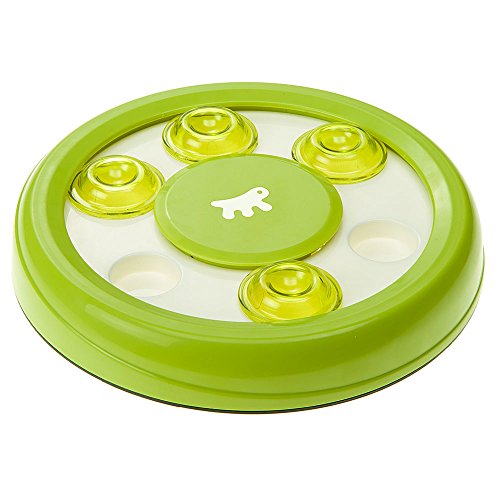 Ferplast Interaktives Spiel für Katzen Discover Sie mit Löchern für Knabbereien aus Kunststoff mit rutschfestem Material, Ø 23 x 4,2 cm Ferplast Interaktives Spiel für Katzen Discover Sie mit Löchern für Knabbereien aus Kunststoff mit rutschfestem Material, Ø 23 x 4,2 cm von Ferplast