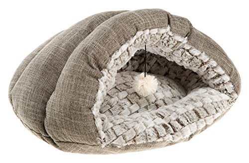 Ferplast Katzenbett Katzenhöhle Katzenkorb Katzenzelt TUFLI, umweltfreundliches Fell für zusätzlichen Komfort Ferplast Katzenbett Katzenhöhle Katzenkorb Katzenzelt TUFLI, umweltfreundliches Fell für zusätzlichen Komfort von Ferplast