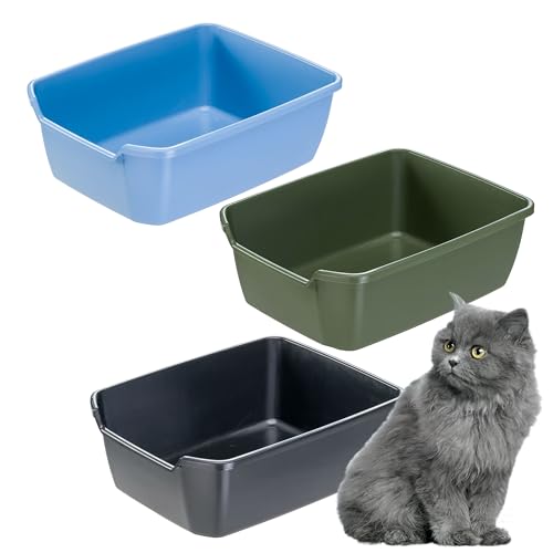 Ferplast Katzenklo mit hohem Rand, offene Katzentoilette, Katzenklo offen hoher Rand aus Kunststoff 46 x 36 x h 16,2 cm Ferplast Katzenklo mit hohem Rand, offene Katzentoilette, Katzenklo offen hoher Rand aus Kunststoff 46 x 36 x h 16,2 cm von Ferplast