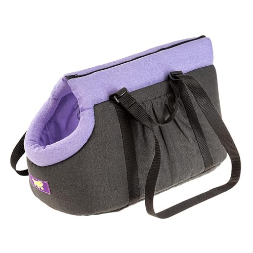 Ferplast Katzentransporttasche, Hundetransportbox, Rucksack für Hunde, verstellbare Griffe, Sicherheitsgurt, waschbar bei 30°, max. 10 kg, 48 x 26 x 26 cm, Lila Ferplast Katzentransporttasche, Hundetransportbox, Rucksack für Hunde, verstellbare Griffe, Sicherheitsgurt, waschbar bei 30°, max. 10 kg, 48 x 26 x 26 cm, Lila von Ferplast